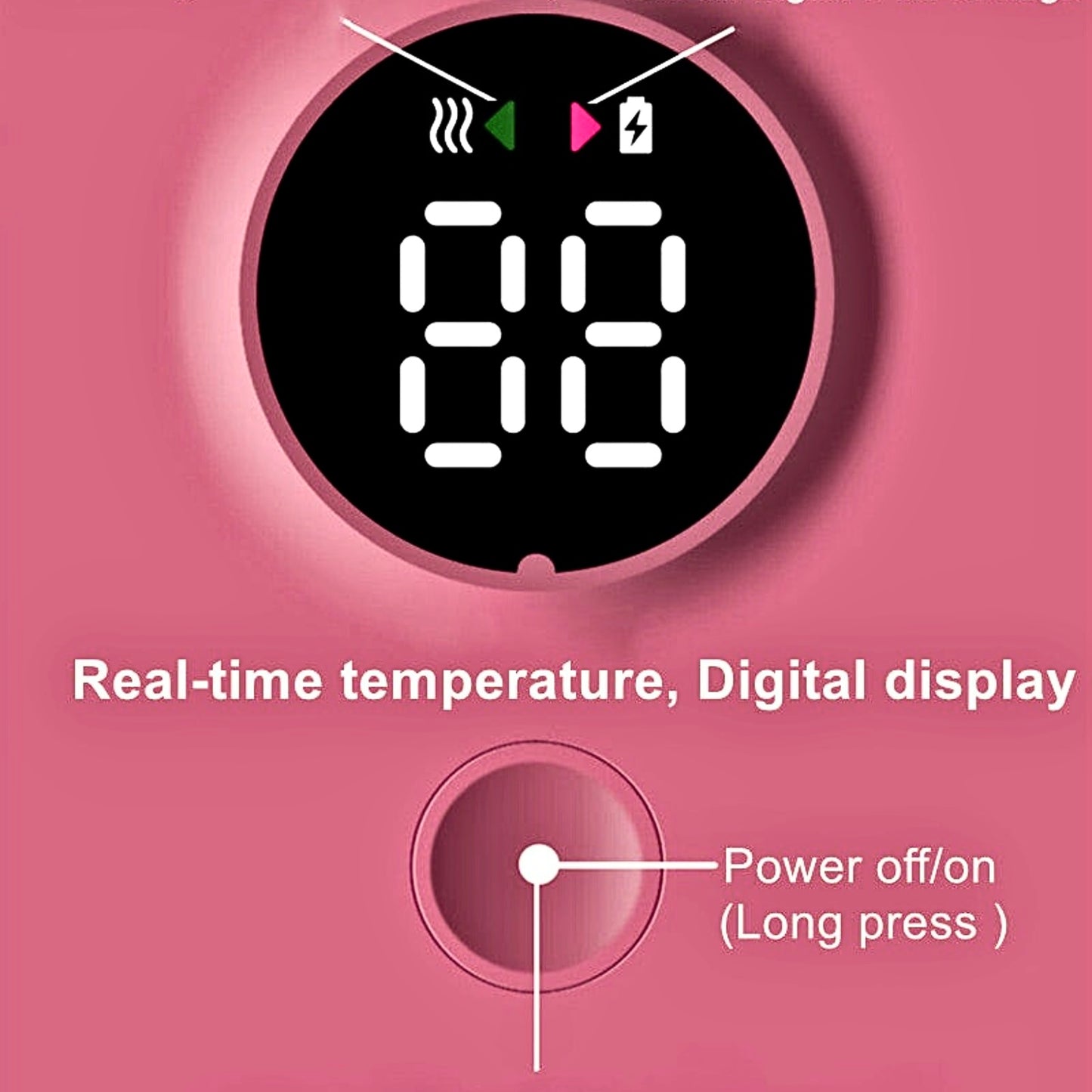 WarmBabyNest™ Akıllı Şarjlı Portatif Bebek Biberonları için süt ve mama Isıtıcı